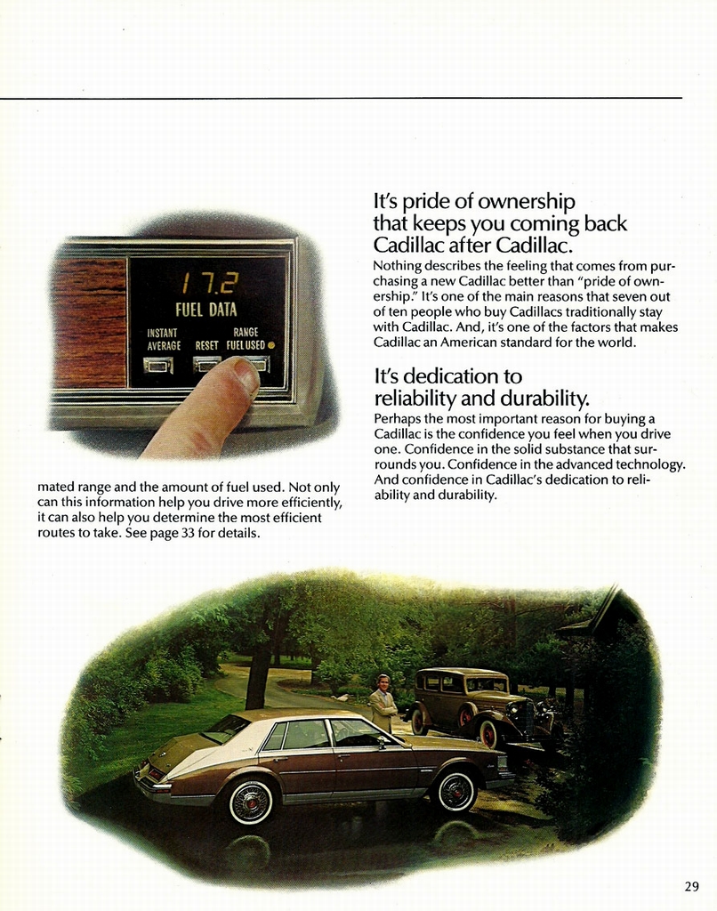1982 Cadillac Prestige Brochure Page 32
